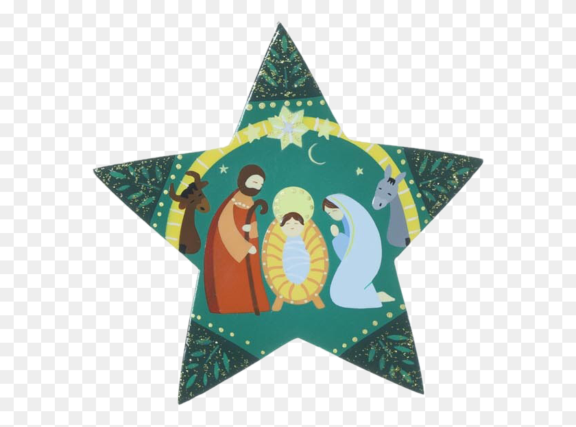 574x563 Christmas Decoration Nativity Star 5000443 5000444 Christmas Tree, Symbol, Star Symbol HD PNG Download
