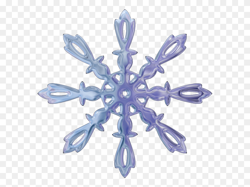 589x567 Christmas Decoration Snow Vector File Free Clip Art Snowflakes, Cross, Symbol, Snowflake HD PNG Download