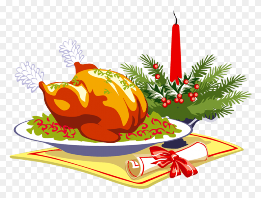 1001x745 Christmas Dinner Clip Art 595408 Christmas Dinner Clipart, Birthday Cake, Cake, Dessert HD PNG Download