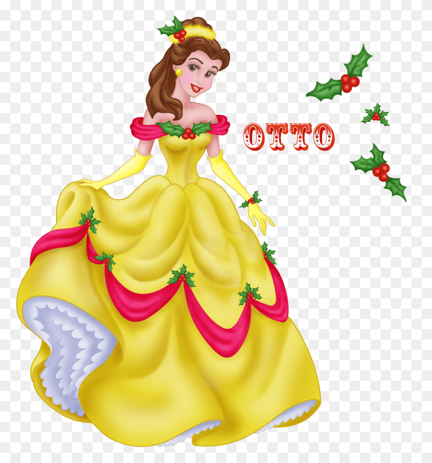 1730x1865 Christmas Disney Aurora And Phillip, Figurine, Doll, Toy HD PNG Download