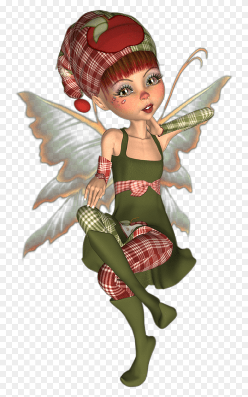 742x1287 Christmas Elf Christmas Elf Fairy, Doll, Toy, Person HD PNG Download