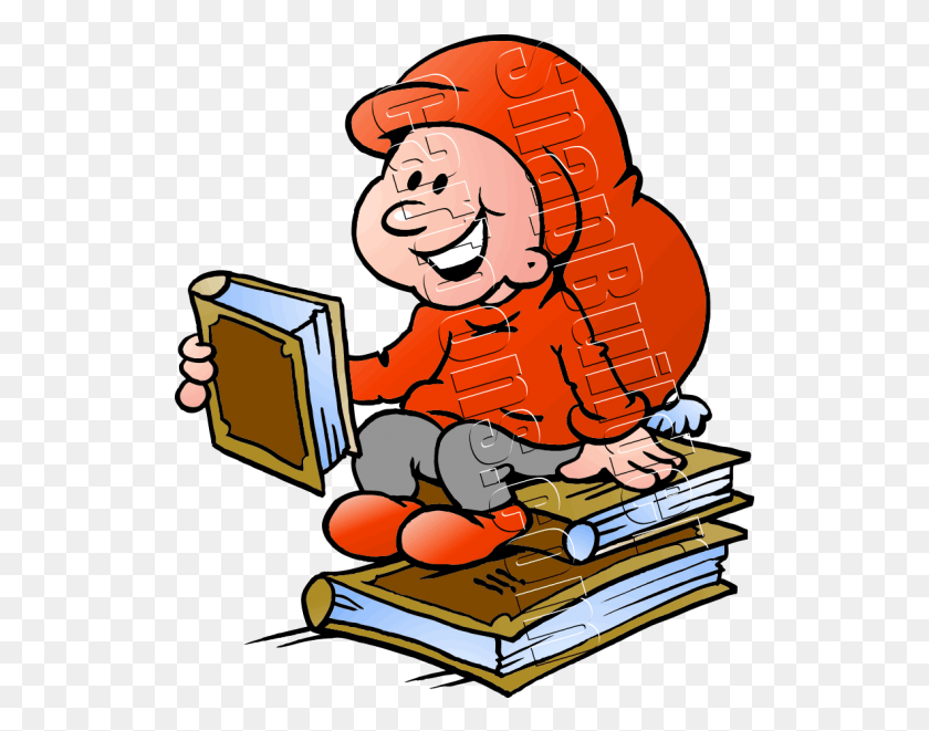 525x601 Christmas Elf Reading Books Mascot Logo Christmas Elf Reading HD PNG Download