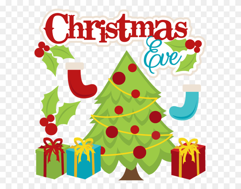 599x600 Christmas Eve Clip Art Christmas Day, Tree, Plant, Ornament HD PNG Download