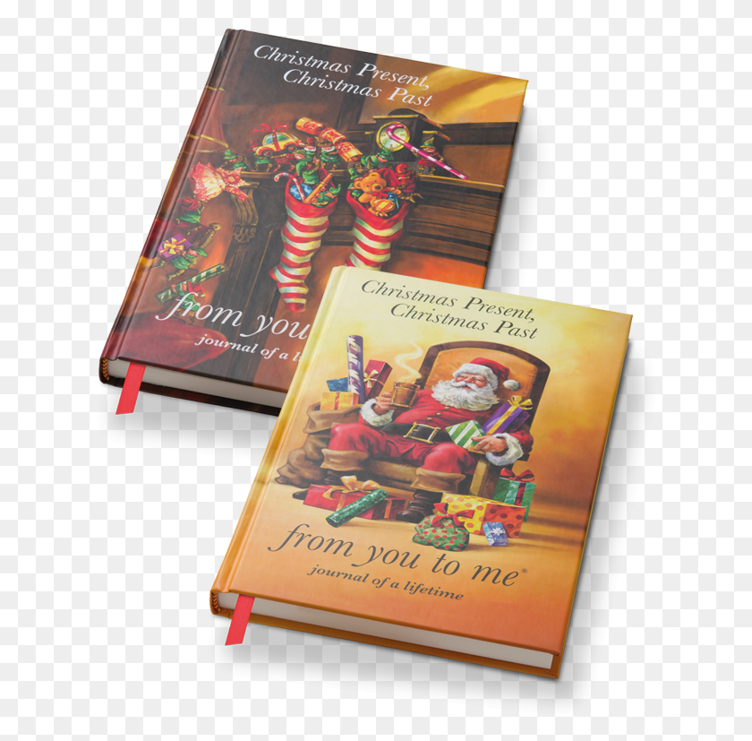 626x767 Christmas Fireplace Amp Christmas Santa Journals Bundle, Book, Text, Novel HD PNG Download