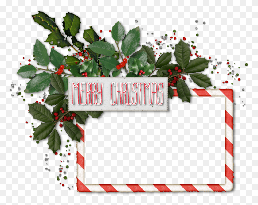 1012x789 Christmas Frame Images Merry Clipart Free Frame Merry Christmas Photo Template, Plant, Leaf, Flower HD PNG Download
