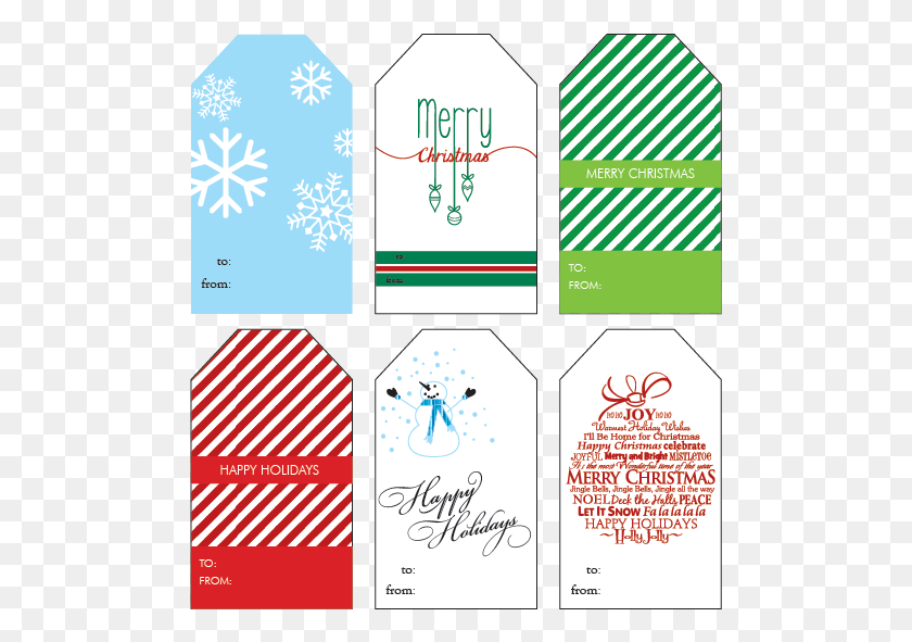 491x531 Christmas Gift Tags Graphic Design, Text, Poster, Advertisement HD PNG Download