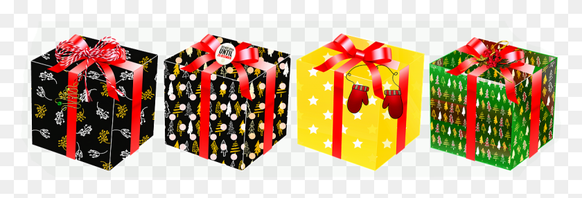 1170x340 Рождественские Подарки Подарки Рождественский Графический Дизайн, Gift Hd Png Download