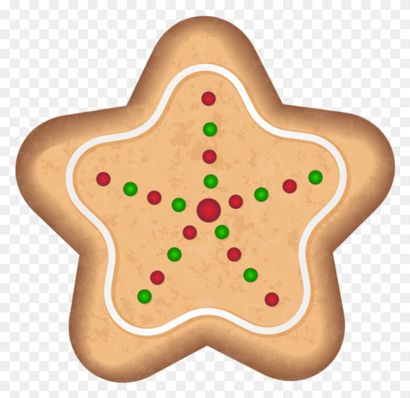 842x816 Christmas Gingerbread Cookie Clip Art Konfirmasjon Bordkort Gutt, Food, Biscuit, Sweets HD PNG Download