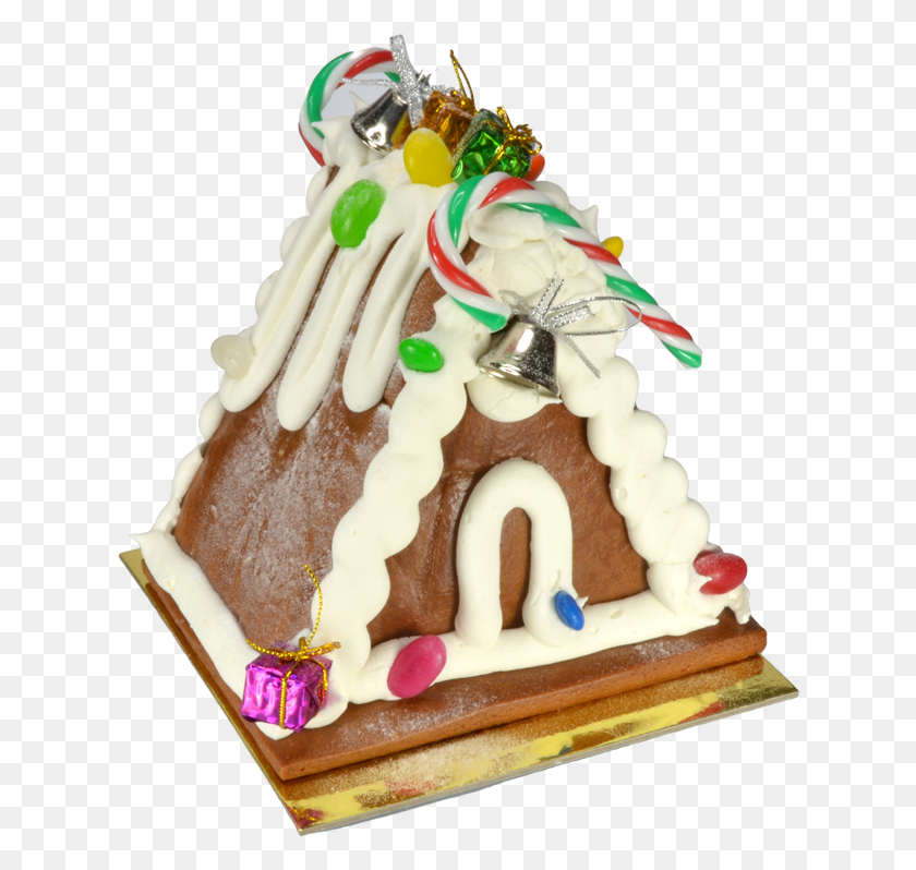 626x738 Christmas Gingerbread House, Cookie, Food, Biscuit HD PNG Download