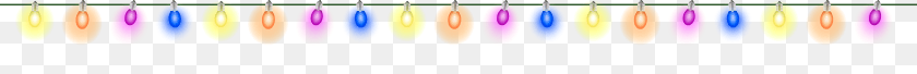 7000x569 Christmas Glowing Bulbs Clip Art Transparent PNG