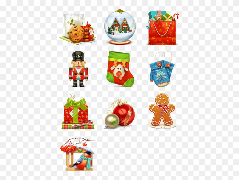 424x573 Descargar Png / Paquete De Iconos De Navidad Por Rockettheme, Bolso, Bolso, Bolso Hd Png