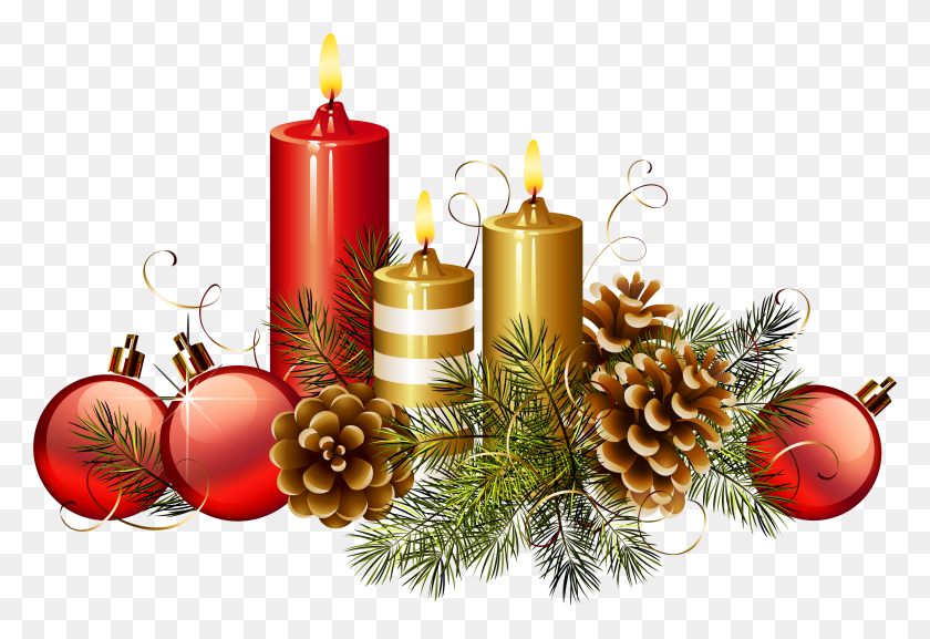 5534x3671 Christmas Images 2018 Free, Candle HD PNG Download