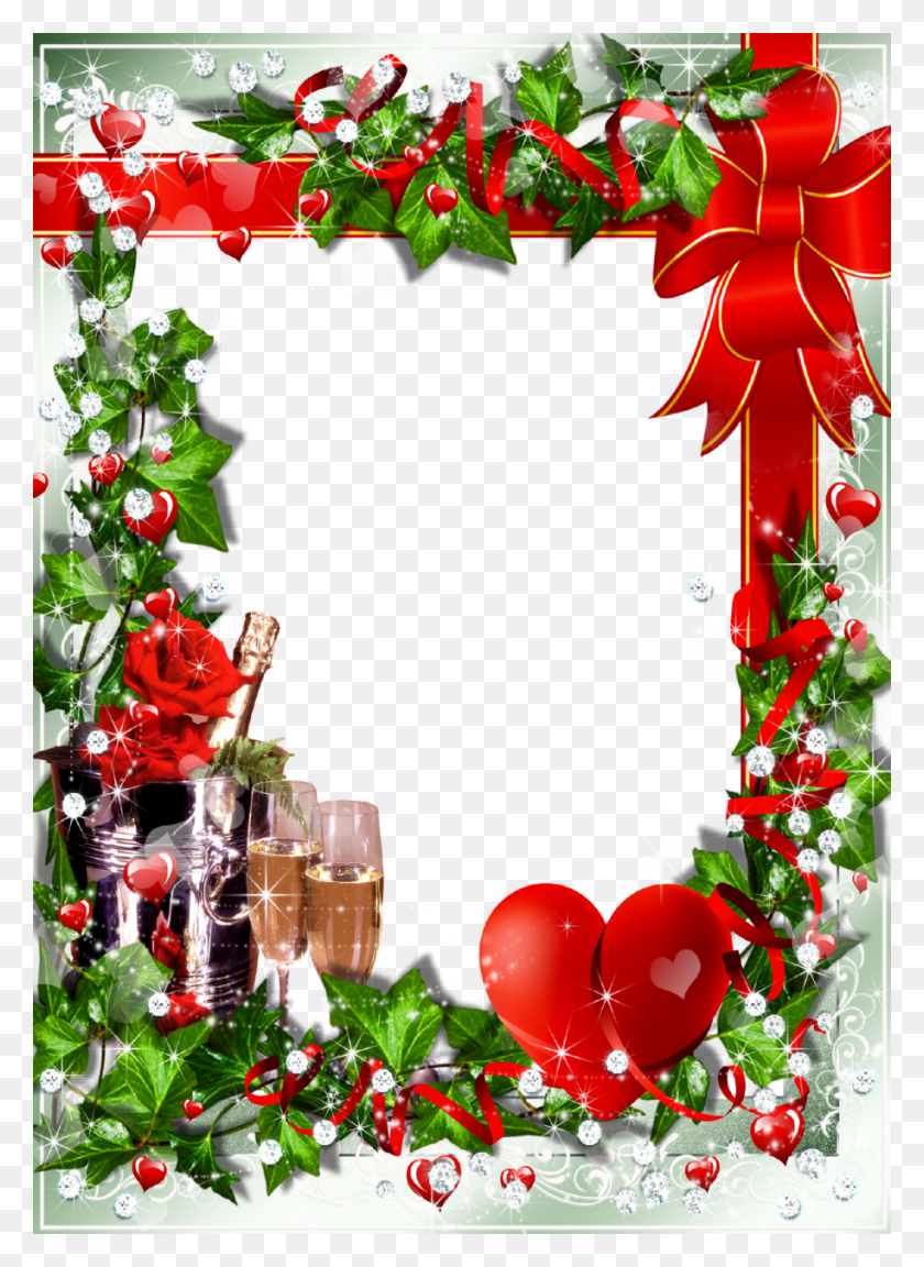 914x1280 Christmas Lights Border Transparent, Plant, Flower, Blossom HD PNG Download