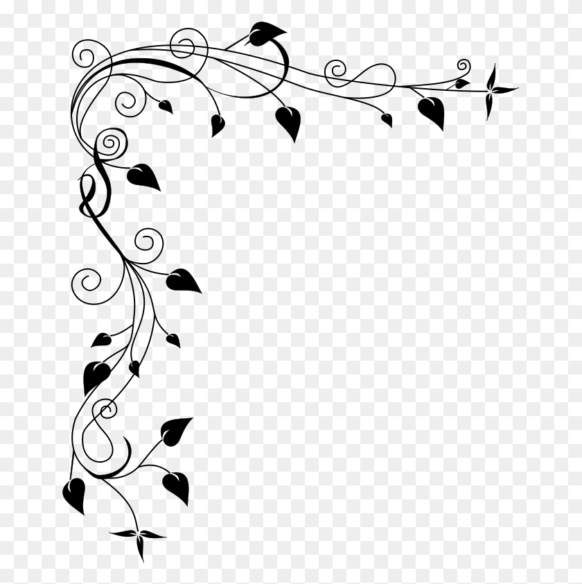 661x782 Christmas Lights Clip Art Black And White Border, Gray, World Of Warcraft HD PNG Download