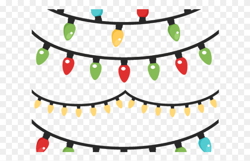 632x481 Christmas Lights Clipart Christmas Magic Hanging Christmas Lights Clipart, Chandelier, Lamp, Accessories HD PNG Download
