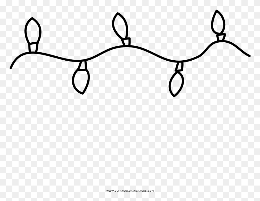 845x640 Christmas Lights Coloring, Gray, World Of Warcraft HD PNG Download