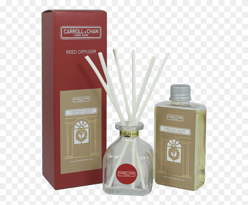 561x633 Christmas Magic Reed Diffuser Cosmetics, Bottle, Perfume, Mixer HD PNG Download
