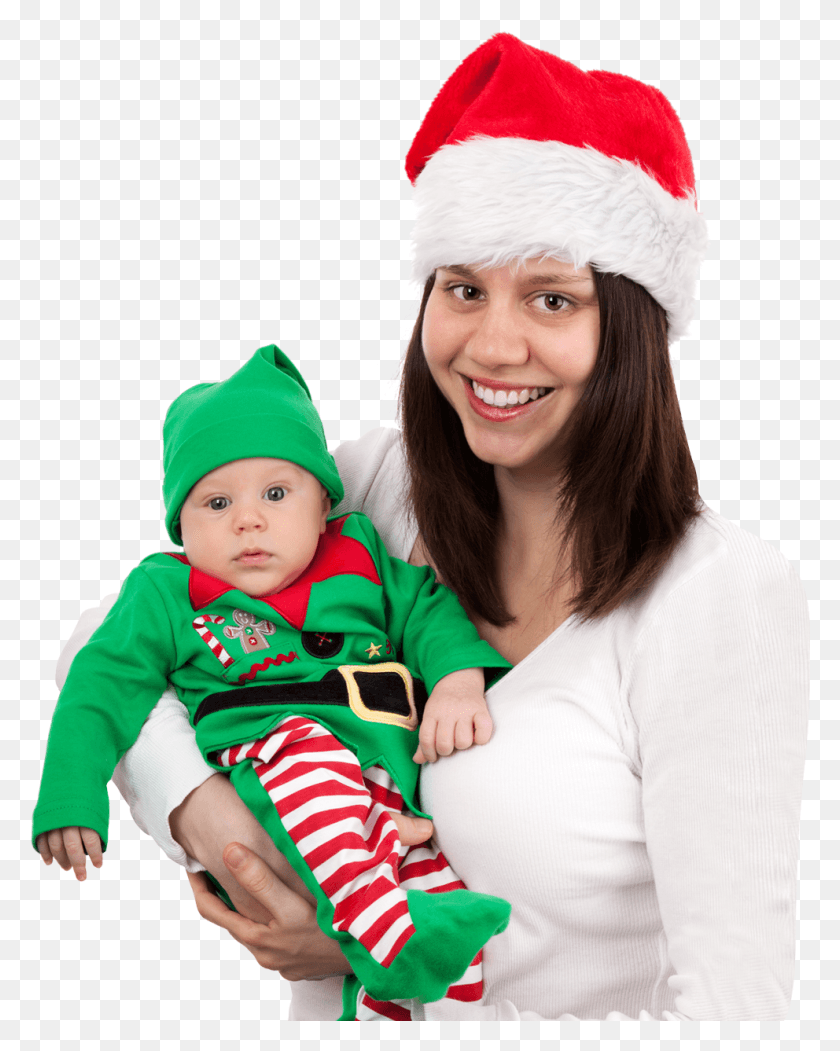 992x1261 Christmas Mom, Clothing, Apparel, Person HD PNG Download
