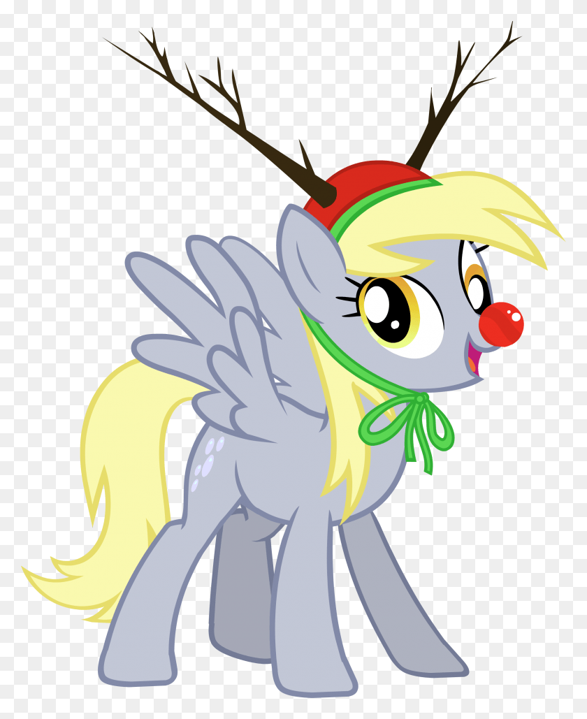 2295x2853 Christmas My Little Pony Derpy, Graphics, Bird HD PNG Download