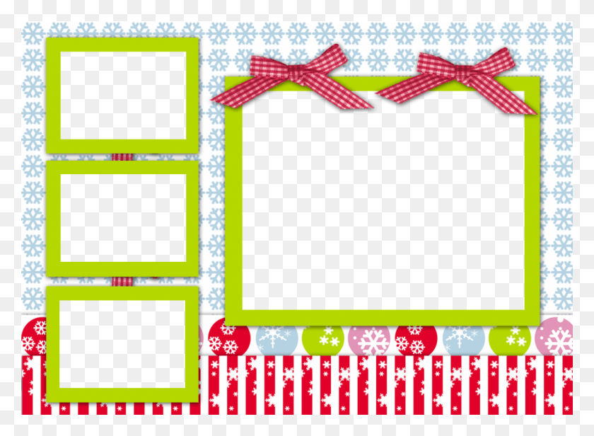 1024x731 Christmas Picture Collage Template Frame Collage Template, Text HD PNG Download