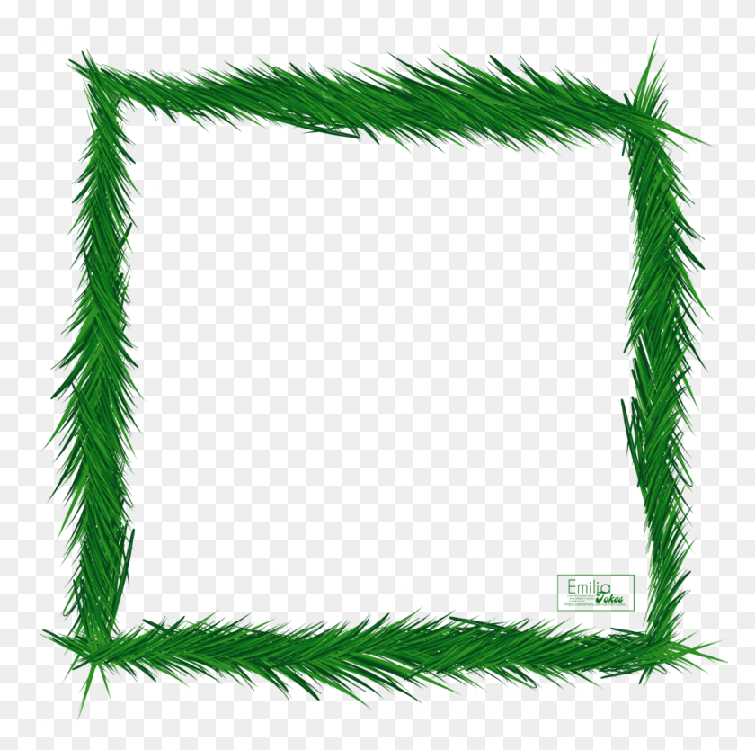 1025x1018 Christmas Picture Frame Clip Art Clip Art, Plant, Tree, Green HD PNG Download