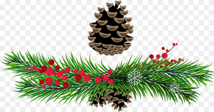 923x483 Christmas Pinecone Pencil And Clip Art Christmas Pinecone Wreath, Conifer, Graphics, Pattern, Plant Sticker PNG