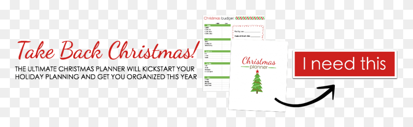 1160x298 Christmas Planner Christmas Tree, Text, Plant HD PNG Download