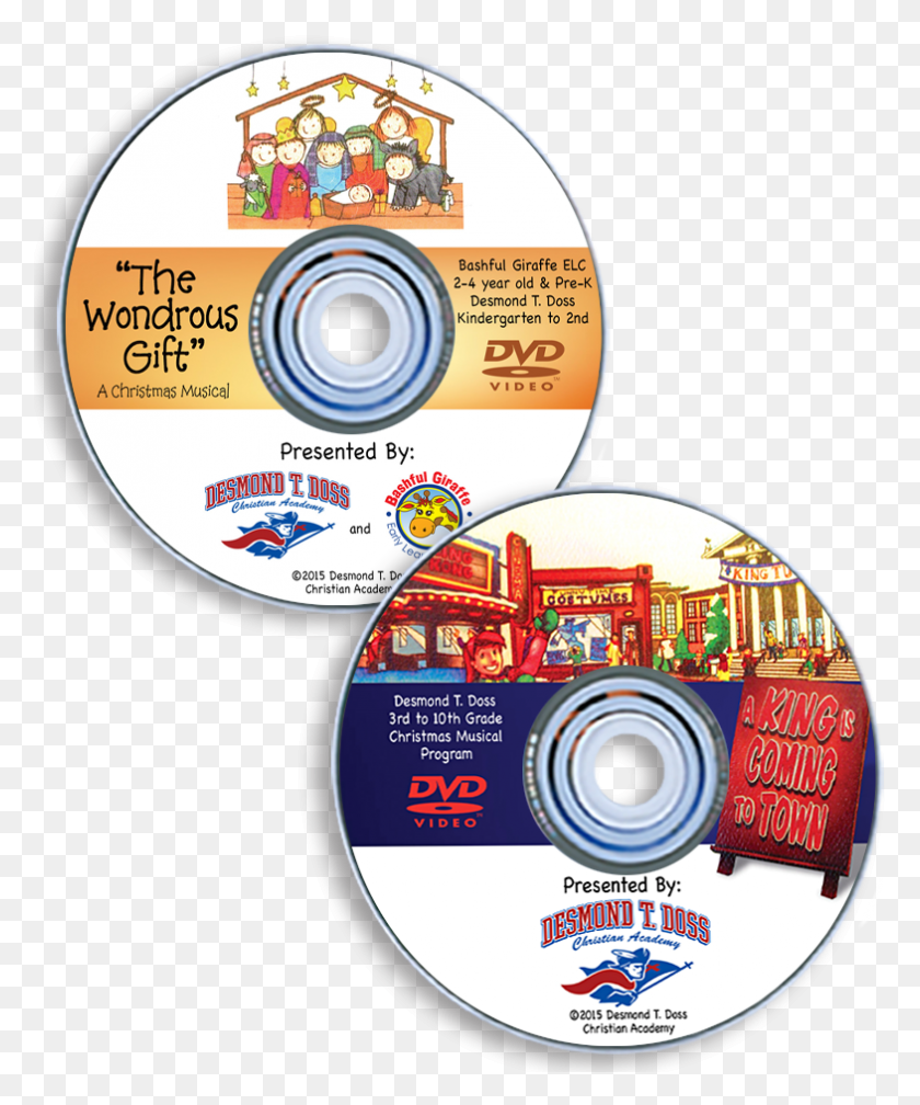 785x955 Christmas Plays 2 Dvds Cd, Disk, Dvd HD PNG Download