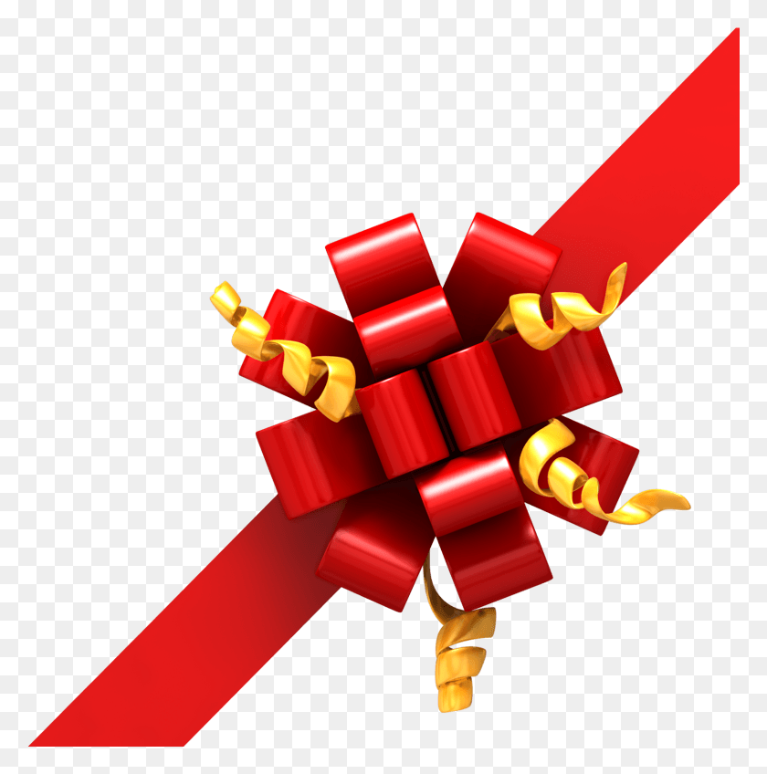 1584x1601 Christmas Ribbon, Dynamite, Bomb, Weapon HD PNG Download