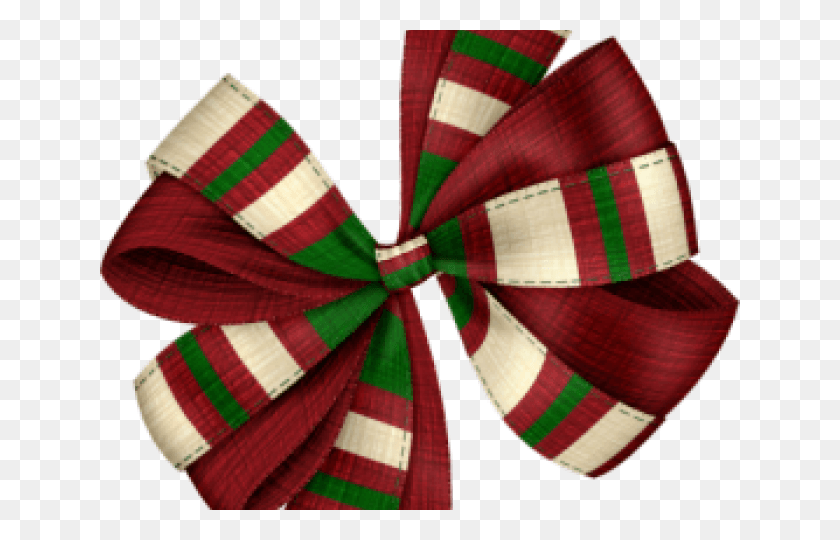 640x480 Christmas Ribbon Clipart Plaid Christmas Bow Lazos, Tie, Accessories, Accessory HD PNG Download
