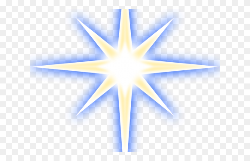 640x480 Christmas Star Clipart Transparent Background, Lighting, Cross, Symbol HD PNG Download