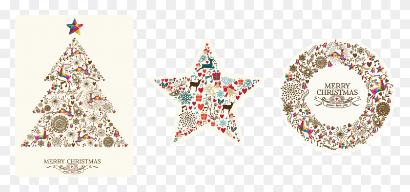 1918x826 Christmas Stickers Up Close V1478830685 Christmas Tree Wishes, Symbol, Star Symbol, Tree HD PNG Download