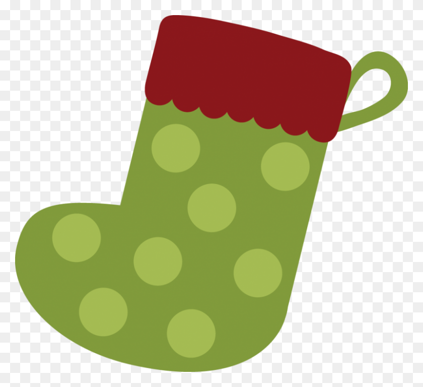 800x727 Christmas Stocking Miss Kate Green Christmas Stocking Clipart, Stocking, Gift, Bottle HD PNG Download