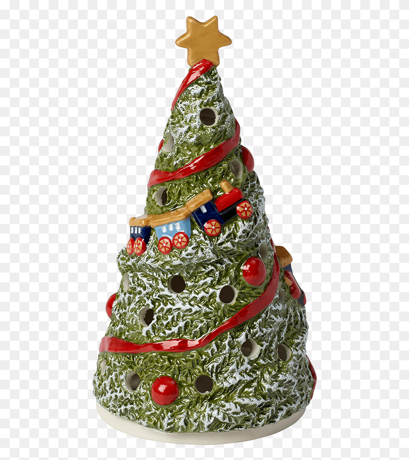 465x885 Christmas Toys Memory Lantern Christmas Tree Villeroy Boch Weihnachtsbaum Teelichter, Tree, Plant, Ornament HD PNG Download