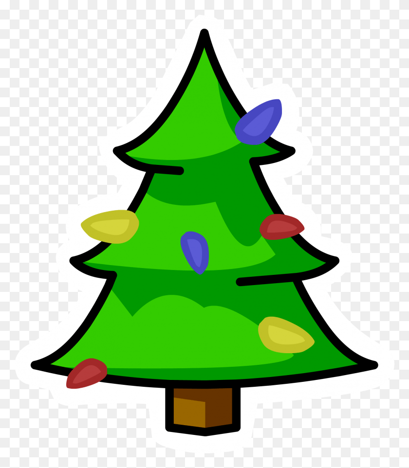 1787x2067 Christmas Transparent Club Penguin Christmas Tree Pin Art, Tree, Plant, Ornament HD PNG Download