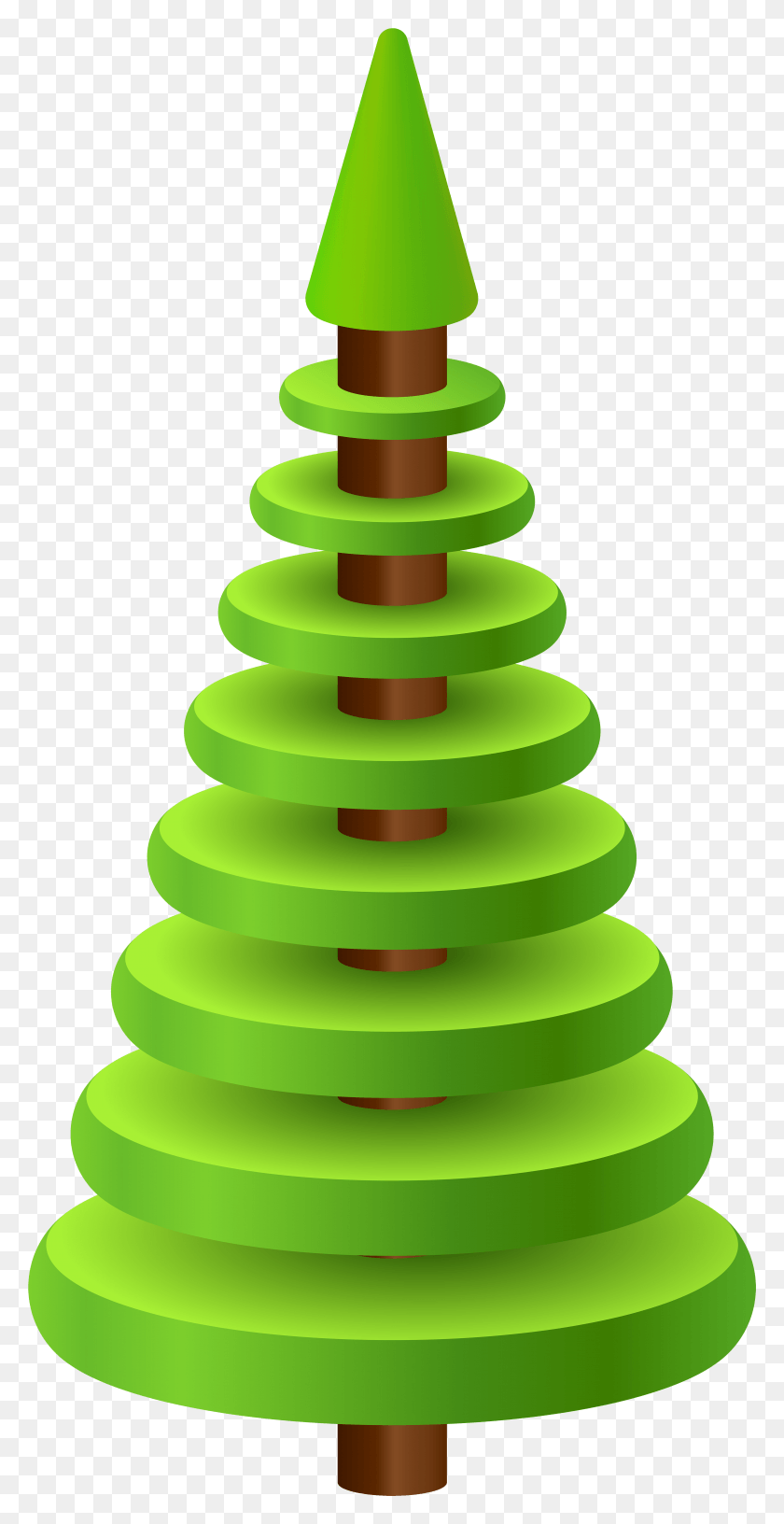 3919x7899 Christmas Tree, Spiral, Coil, Wedding Cake HD PNG Download
