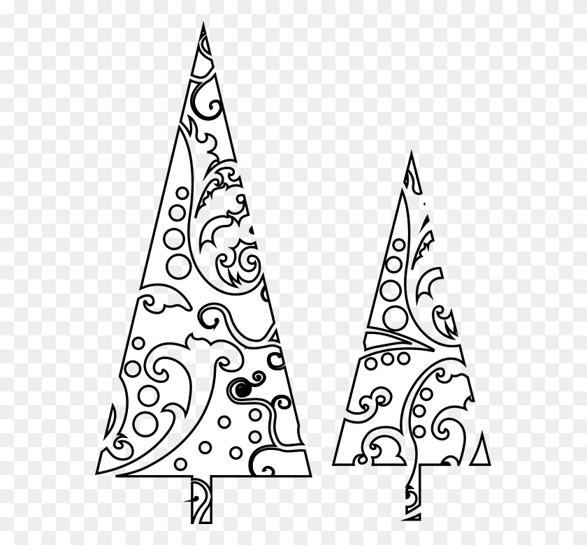 567x720 Christmas Tree Christmas Stylized Tree Line Art, Outdoors, Graphics HD PNG Download