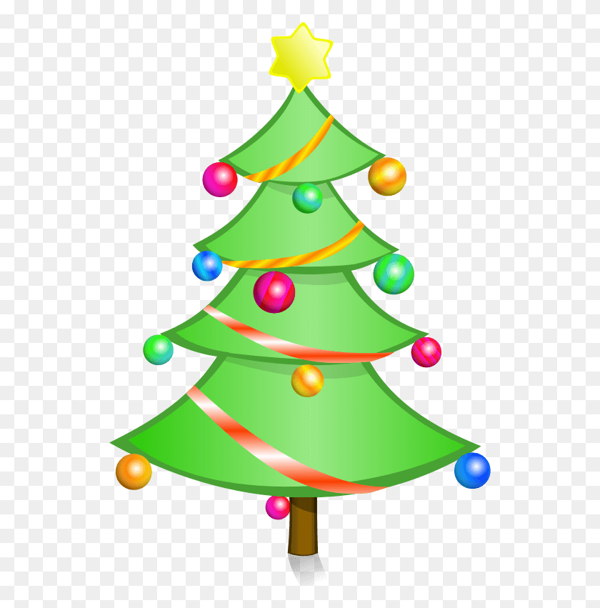 535x791 Christmas Tree Clipart Clipart Simple Christmas Tree, Tree, Plant, Ornament HD PNG Download