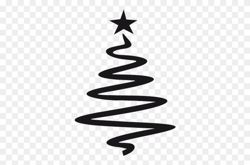 340x495 Christmas Tree Cut File, Spiral, Coil, Scissors HD PNG Download