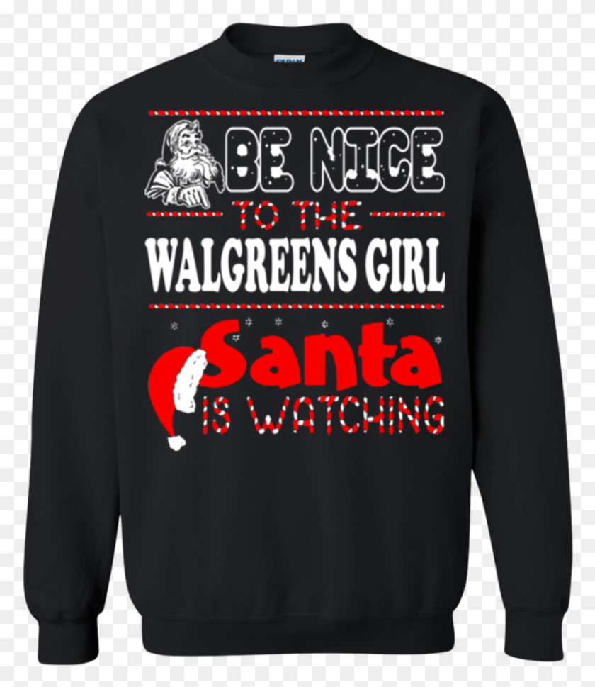 870x1014 Christmas Ugly Sweater Be Nice To The Walgreens Girl Game Of Thrones Christmas Sweater, Clothing, Apparel, Sleeve HD PNG Download
