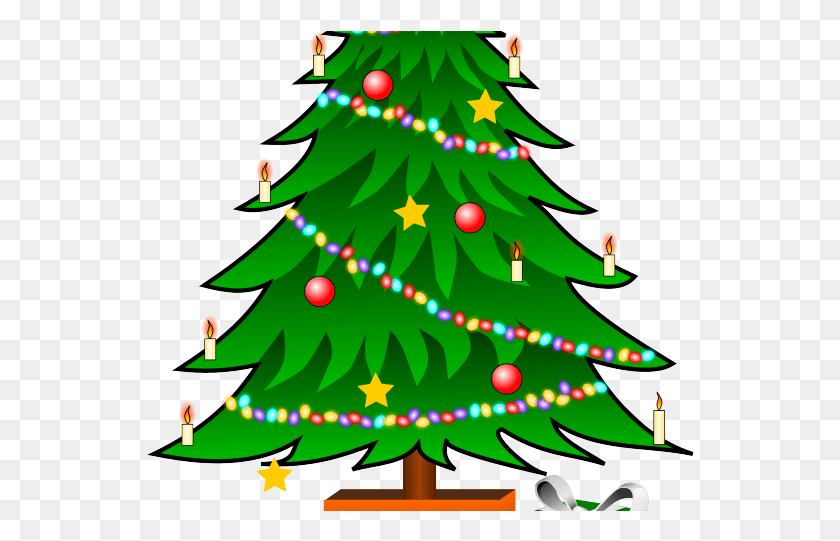 548x481 Christmas Vector Cliparts Christmas Tree, Tree, Plant, Ornament HD PNG Download
