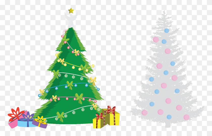 1563x963 Christmas Was Always Magical When I Was A Kid Arbol Navidad Vector, Tree, Plant, Ornament HD PNG Download