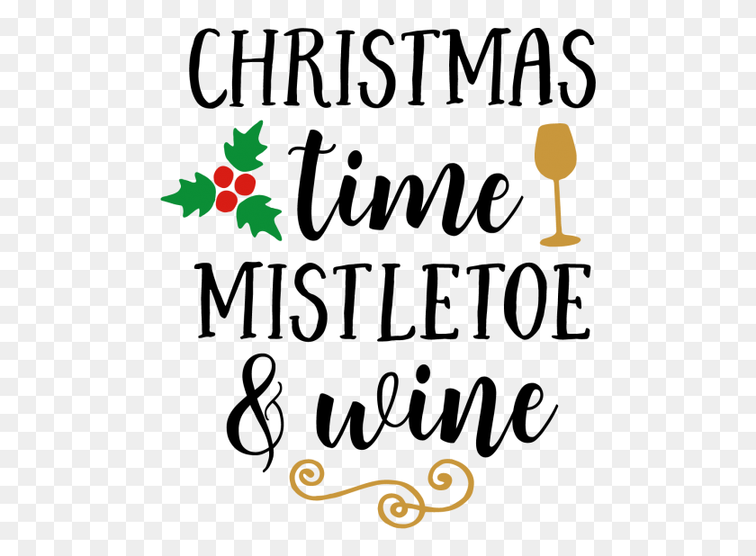 485x558 Christmas Wine Svg Free, Graphics, Plant HD PNG Download
