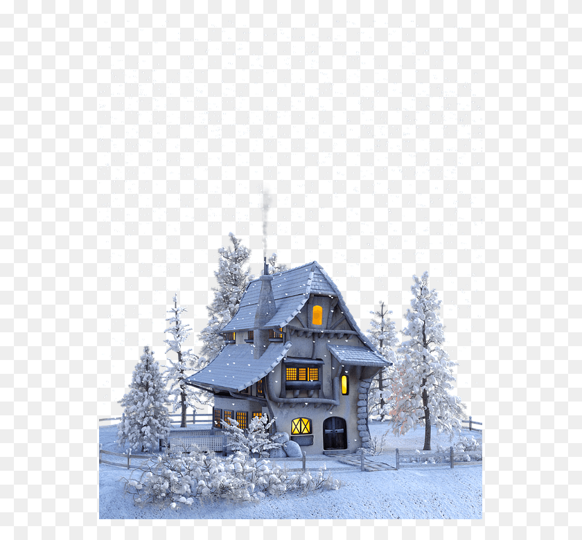 553x720 Christmas Winter Snow Snowflakes Home Advent Cool Winter Drawing, Tree, Plant, Fir HD PNG Download