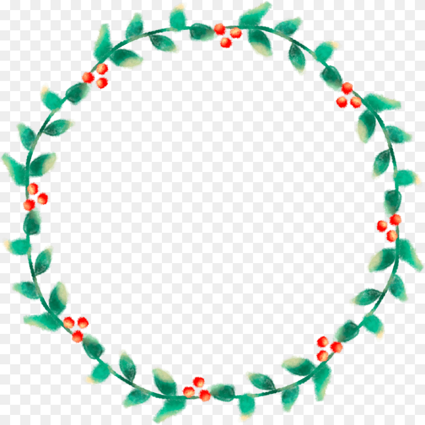 Christmas Wreath Accessories, Plant Clipart PNG