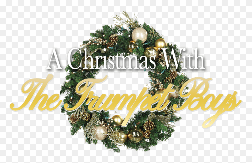 896x556 Christmas Wreath With Pearls, Tree, Plant, Ornament HD PNG Download