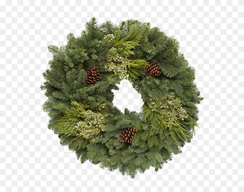 571x599 Christmas Wreaths Wreath, Ornament, Pattern, Rug HD PNG Download