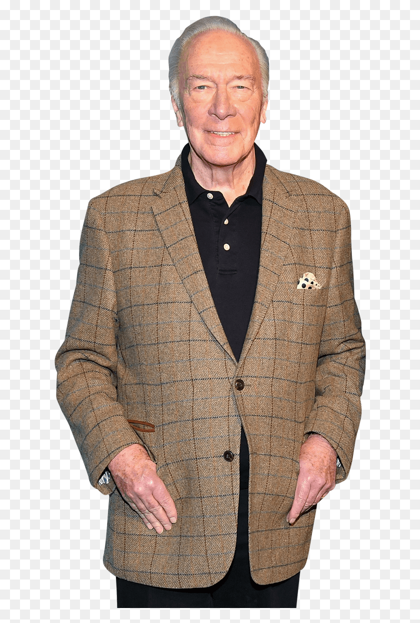 624x1187 Christopher Plummer On All The Money In 195039s Men Suit, Clothing, Apparel, Blazer HD PNG Download