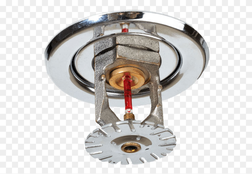 556x521 Chrome Fire Suppression Sprinkler Head Water Sprinkler System For Firefighting, Machine, Lamp HD PNG Download