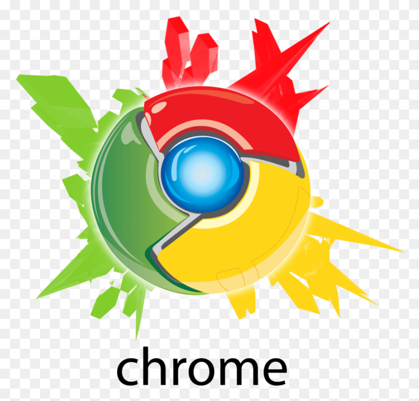 861x823 Descargar Png Logotipo De Chrome, Logotipo Png